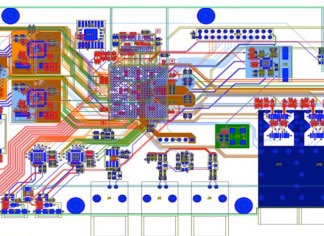 Aubergine PCB layout
